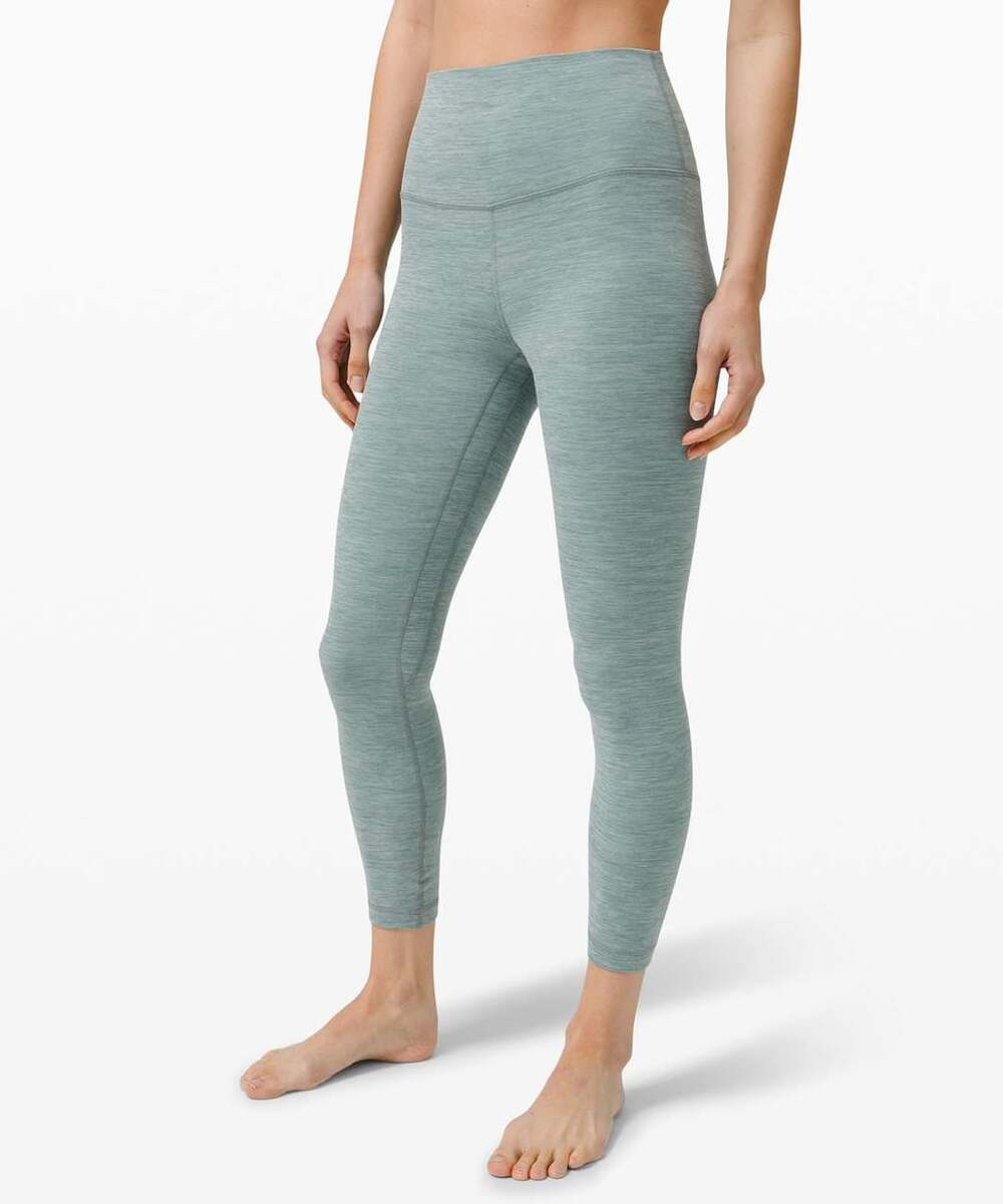 Lululemon Align High-Rise Pant 25 Heathered Tidewater Teal Size 6